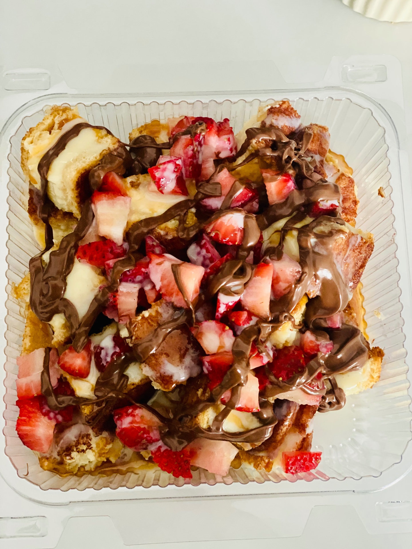 Strawberry Churro Cheesecake Bites Tray