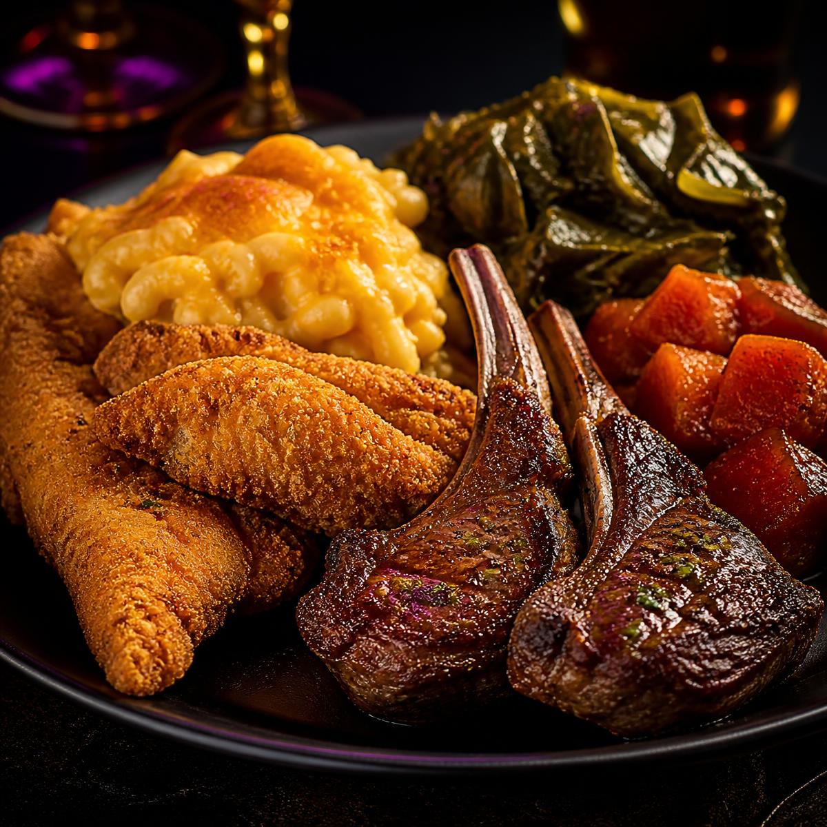 Soul food plates
